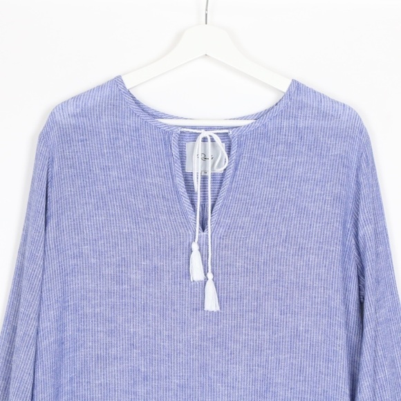 Rails Lydia Royal White Stripe Dress - Picture 3 of 8